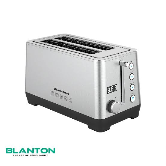 توستر نان شیاربلند دیجیتال بلانتون مدل BCR-BT2203 با قابلیت گرم کردن نان های حجیم